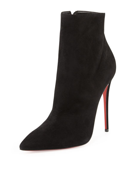 christian-louboutin-black-so-kate-suede-booties