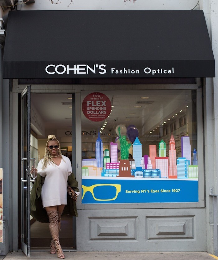 claire sulmers fashion bomb daily Get Bomb Sunglasses and Eyewear at Cohen's Fashion Optical