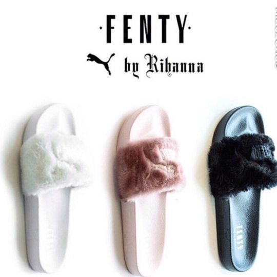 2 Rihanna To Release FENTY Fur Slide with Puma April 22nd