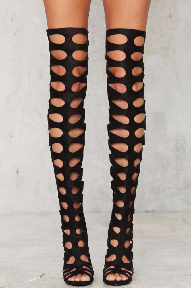 Bomb-Product-of-the-day-Privileged-One-Hit-Over-the-Knee-Stiletto-Heel-black