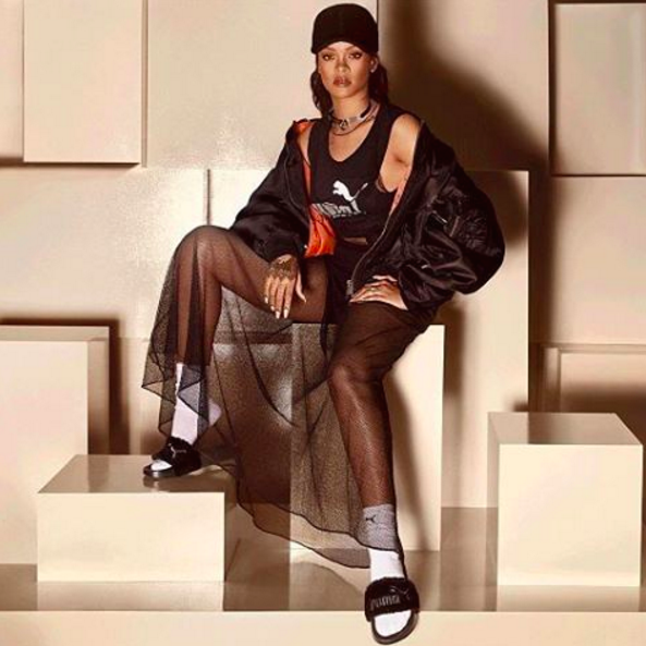 Rihanna To Release FENTY Fur Slide with Puma April 22nd