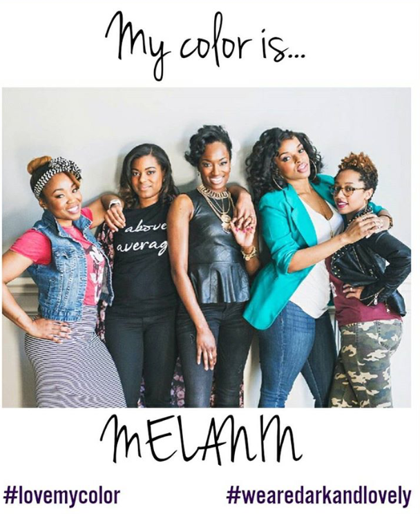 The ladies of @BestiesandBrunch described their color as Melanin. Hot!