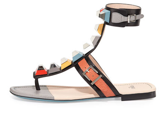 2-fendi-multicolor-studded-flat-ankle-wrap-sandals