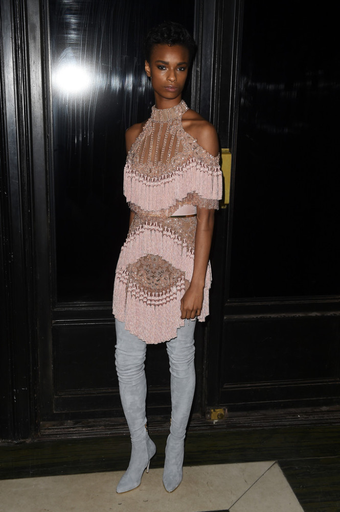 Kayla-Scott-Balmain-and-Olivier-Rousteing-MET-Gala-2016-After-Party-2