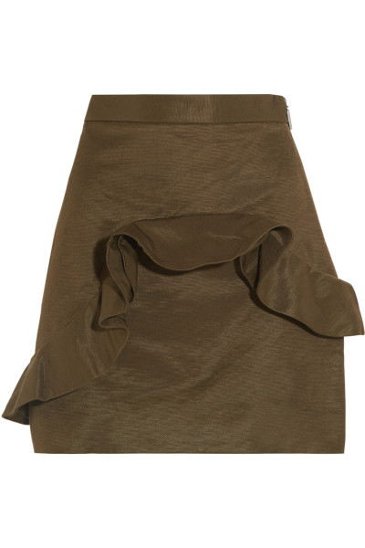 MSGM-ruffled-cotton-blend-faille-mini-skirt