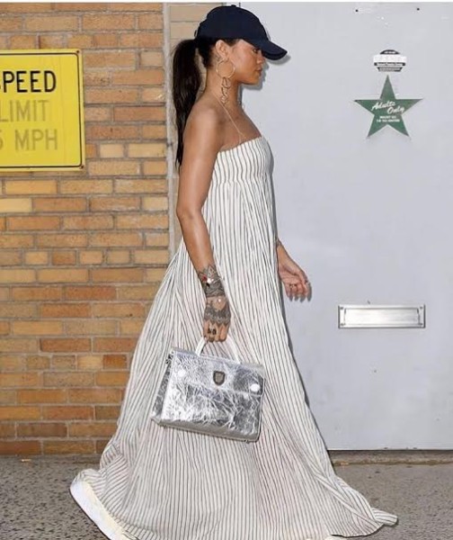Splurge-Rihannas-New-York-City-Brock-Collection-Tan-Dilly-Maxi-Dress-3