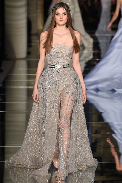 Zuhair-Murad=Spring-2016-Couture-Strapless-gown