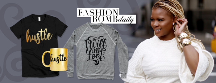 fashion bomb daily tees in the trap