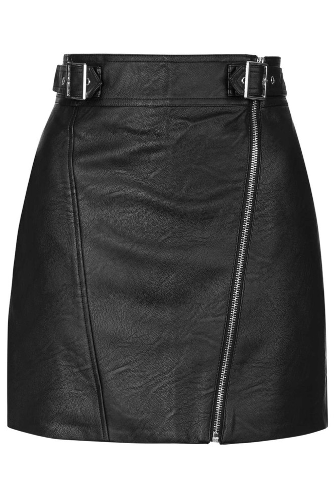 topshop-black-biker-mini-skirt