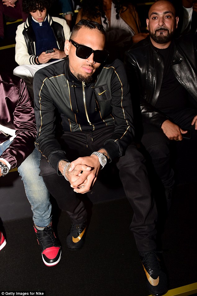 Hot! or Hmm: Chris Brown's NikeLab x Olivier Rousteing Launch Party's Balmain and Black and Shoes