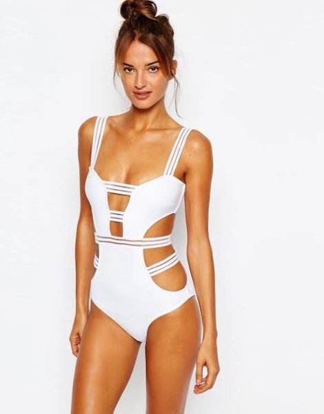 Top-swimsuits-need-this-asos-burn-out-stipe-cut-out-swimsuit