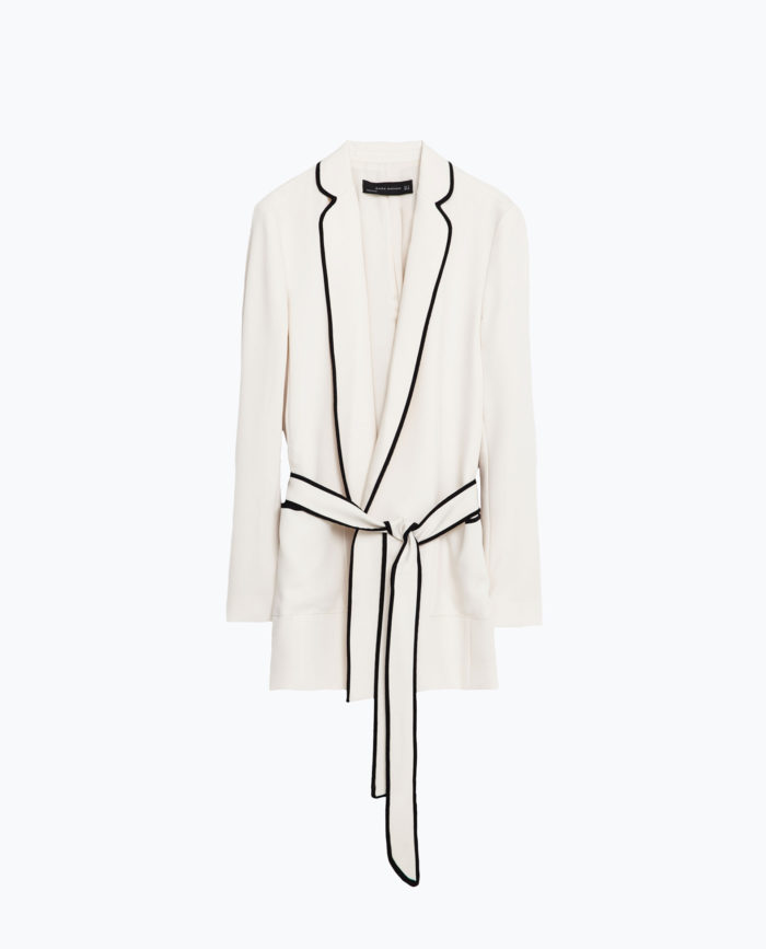 Zara-Cream-Belted-Blazer-and-Cropped-Bell-Bottom-Trousers-3