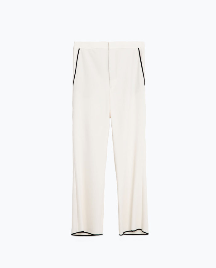 Zara-Cream-Belted-Blazer-and-Cropped-Bell-Bottom-Trousers-6