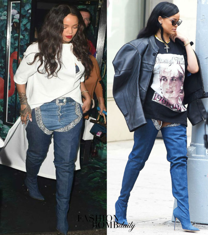 When Did She Wear It Better? Rihanna in Her Very Own Rihanna x Manolo ...