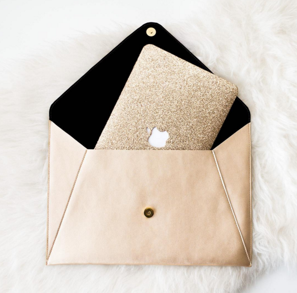 Embri Shop's Laptop Sleeve and Glitter Case