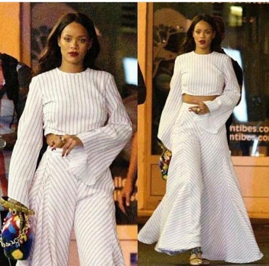 Rihanna-Nice-France-Rosie-Assoulin-striped-top-and-striped-palazzo-pants-2