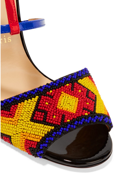 Bomb Product of the Day: Christian Louboutin Tipika Mexican-inspired T ...