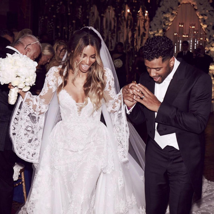 ciara-russell-wilson-married-cavalli-couture-chantilly-lace-gown