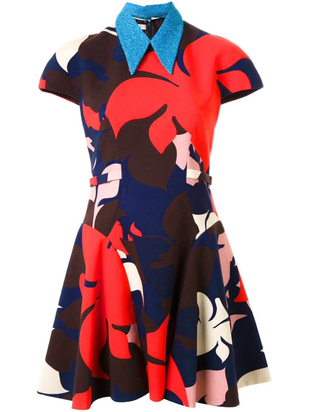 Splurge: Celine Dion’s The Today Show Delpozo Floral Print Flare Dress