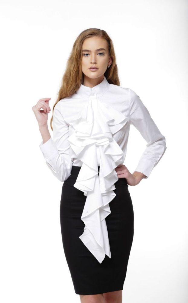 luxe protocol most wanted ruffle top