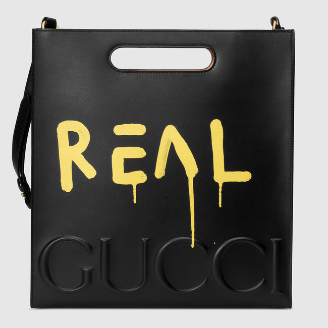 2-gucci-fall-2016-gucci-chost-black-leather-yellow-print-tote-bag