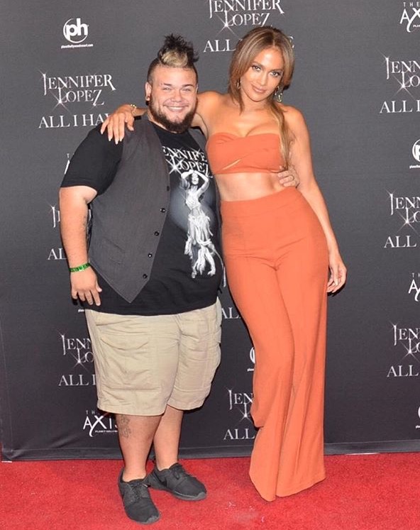 Jennifer Lopez's All I Have Vegas Show Meet and Greet House of CB 'Rosalva' Two-Piece Bustier and Trouser Set 4