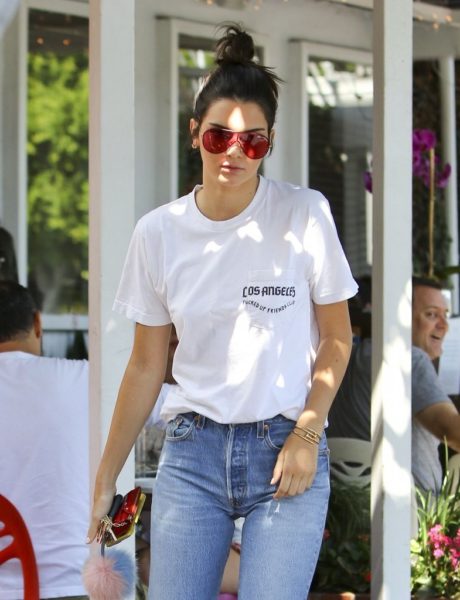 Splurge: Kendall Jenner’s Fred Segal RE/DONE Cuffed Jeans and The Row ...