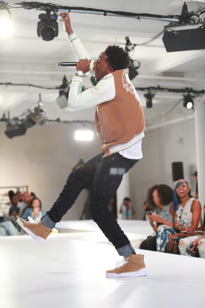 desiigner  Claire's Life- BET's How to Rock Denim Fashion Show Featuring June Ambrose, Karrueche Tran, Quincy Brown, and more claire sulmers