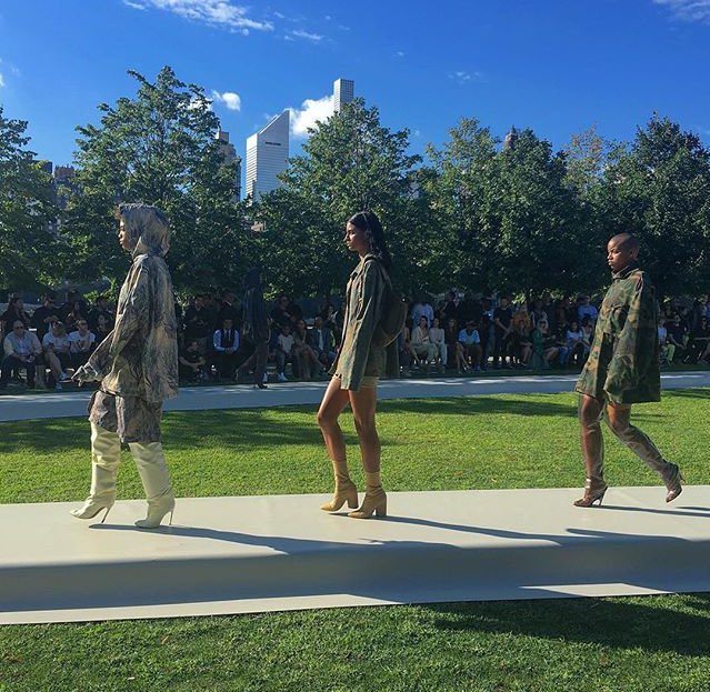 00 Kanye West's Yeezy Season 4 Fashion Show + On the Scene Featuring Kim Kardashian, Kendall Jenner, Kylie Jenner, and more!