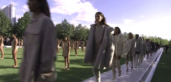 8 Kanye West's Yeezy Season 4 Fashion Show + On the Scene Featuring Kim Kardashian, Kendall Jenner, Kylie Jenner, and more!
