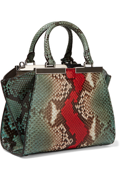 Bomb-Product-of-the-Day-Fendi-3Jours-Small-Python-And-Leather-Tote-3