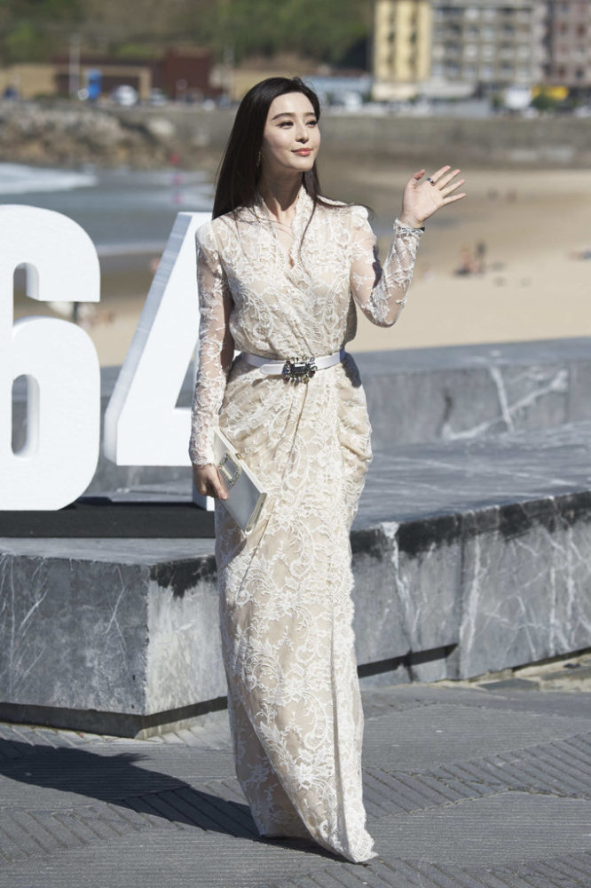 Fan+Bingbing+Not+Madame+Bovary+Photocall+64th-mcqueen