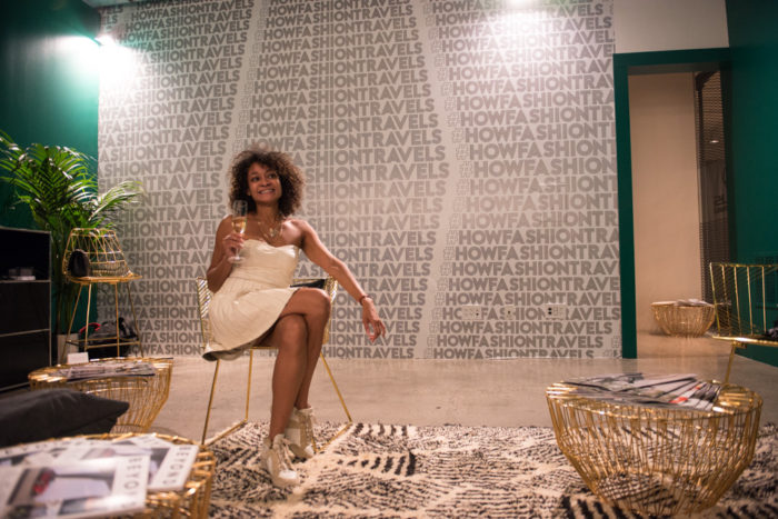 Stylist Kelley Carter Talks Inspiration for the Lexus Lounge at Milk Studios #HowFashionTravels