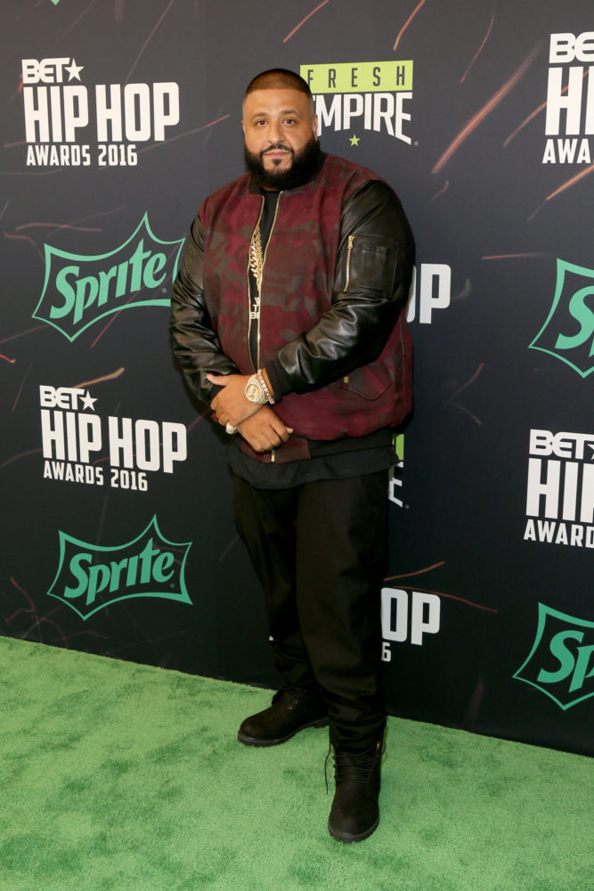 dj khaled The 2016 BET Hip Hop Awards with Cardi B in Adam Selman, Gucci Mane in DSquared2, Keyshia Kaior in Charbel Zoe Couture, and More!