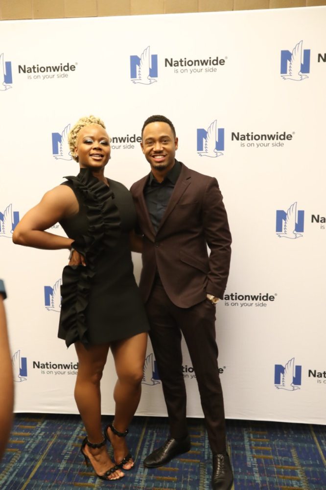 7-claire-sulmers-terrence-j-nationwide-insurance-national-black-mba-conference-msgm-ruffle-dress-azzedine-alaia-sandals