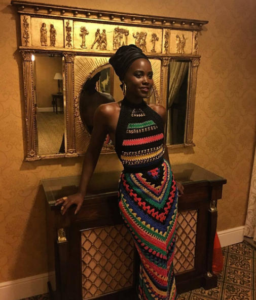 lupita-nyongos-queen-of-katwe-south-africa-premiere-balmain-resort-2017-multicolored-rainbow-dress