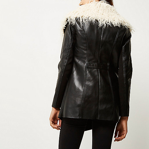 bomb-product-of-the-day-river-island-black-faux-fur-fallaway-coat-3