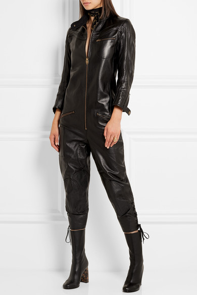 2-chloe-zip-front-lace-up-side-cropped-leather-jumpsuit