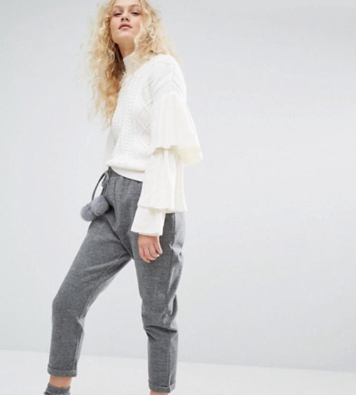 bomb-product-of-the-day-asos-i-love-friday-cable-knit-sweater-with-triple-ruffle-sleeve-4