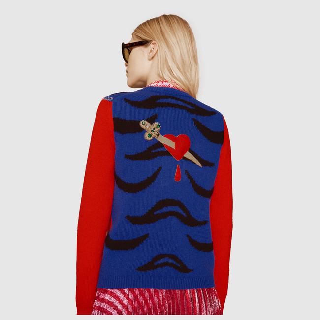 Bomb Product of the Day: Gucci’s Tiger Wool Sweater