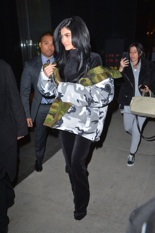 kim-kardashian-wears-givenchy-fall-2010-couture-sheer-gown-and-fur-coat-kendall-jenner-wears-elie-saab-and-kylie-jenner-wears-vetements-camo-coat-for-shoot-on-oceans-eight-8