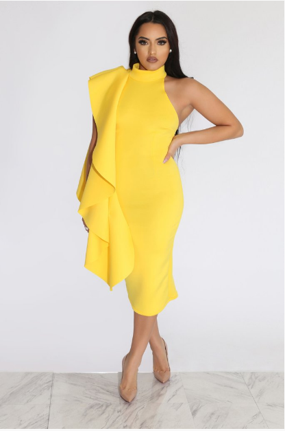 Bomb Product of the Day: Intertwine Collection’s Yellow Ruffle ...