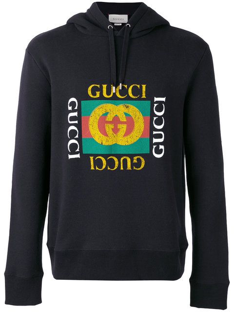 Men’s Fashion Flash: Wale’s Instagram Gucci Black Logo Sweatshirt