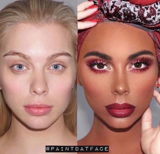 PaintDatface Instagram Blackface Makeup