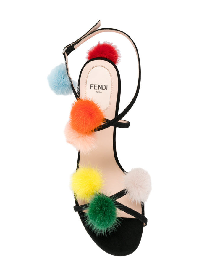Bomb Product of the Day: Fendi's Pom Pom Sandals