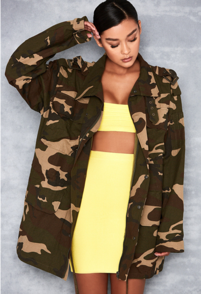 Get the Look: Beyonce’s Instagram Mistress Rocks Camouflage Jacket ...