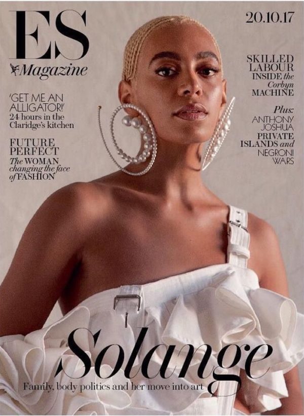 Snapshot: Solange Knowles For Evening Standard – Fashion Bomb Daily ...