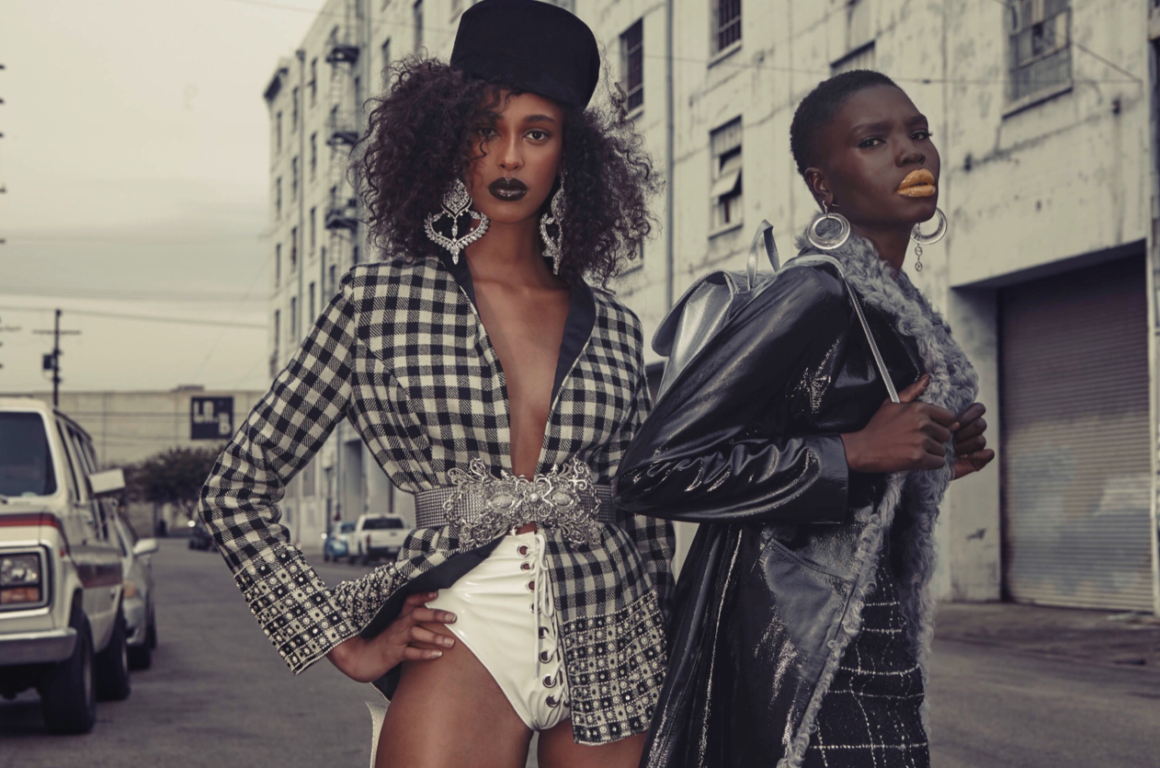 Fashion Bomb Exclusive Editorial: “Pull Up” Adeng & Abla by Ben Duggan ...