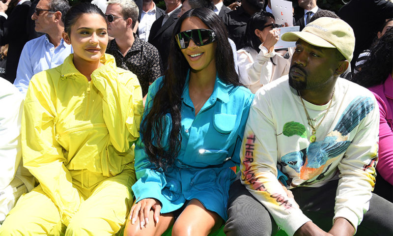 Kim Kardashian, Kylie Jenner and Rihanna wear matching tonal outfits to  Virgil Abloh's first Louis Vuitton show, London Evening Standard
