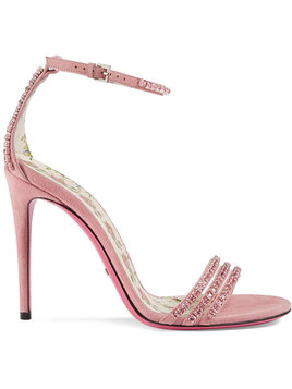 Shop Now! Jennifer Lopez’s Chicago Gucci Pink Crystal Ilse Sandals